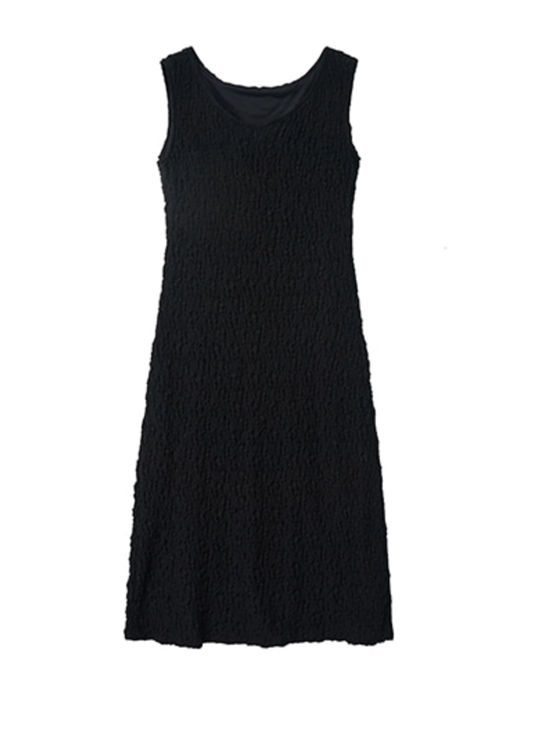 쏘이르 WRINKLE LONG ONE PIECE - BLACK 상품 이미지 3