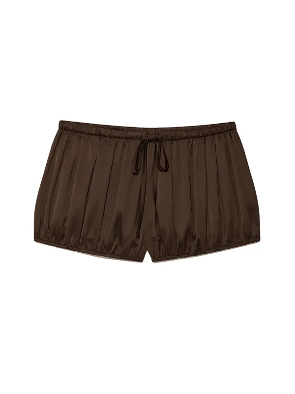 PUMPKIN BLOOMER SHORTS (BROWN)