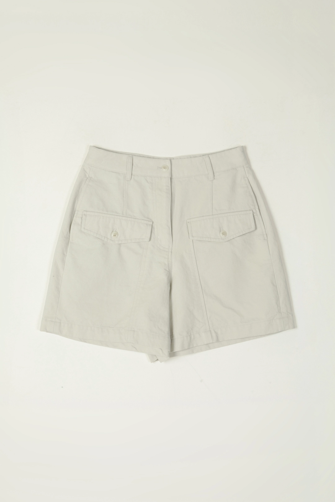 세이지먼트 DEVON COTTON SHORT PANTS_ECRU 상품 이미지 1