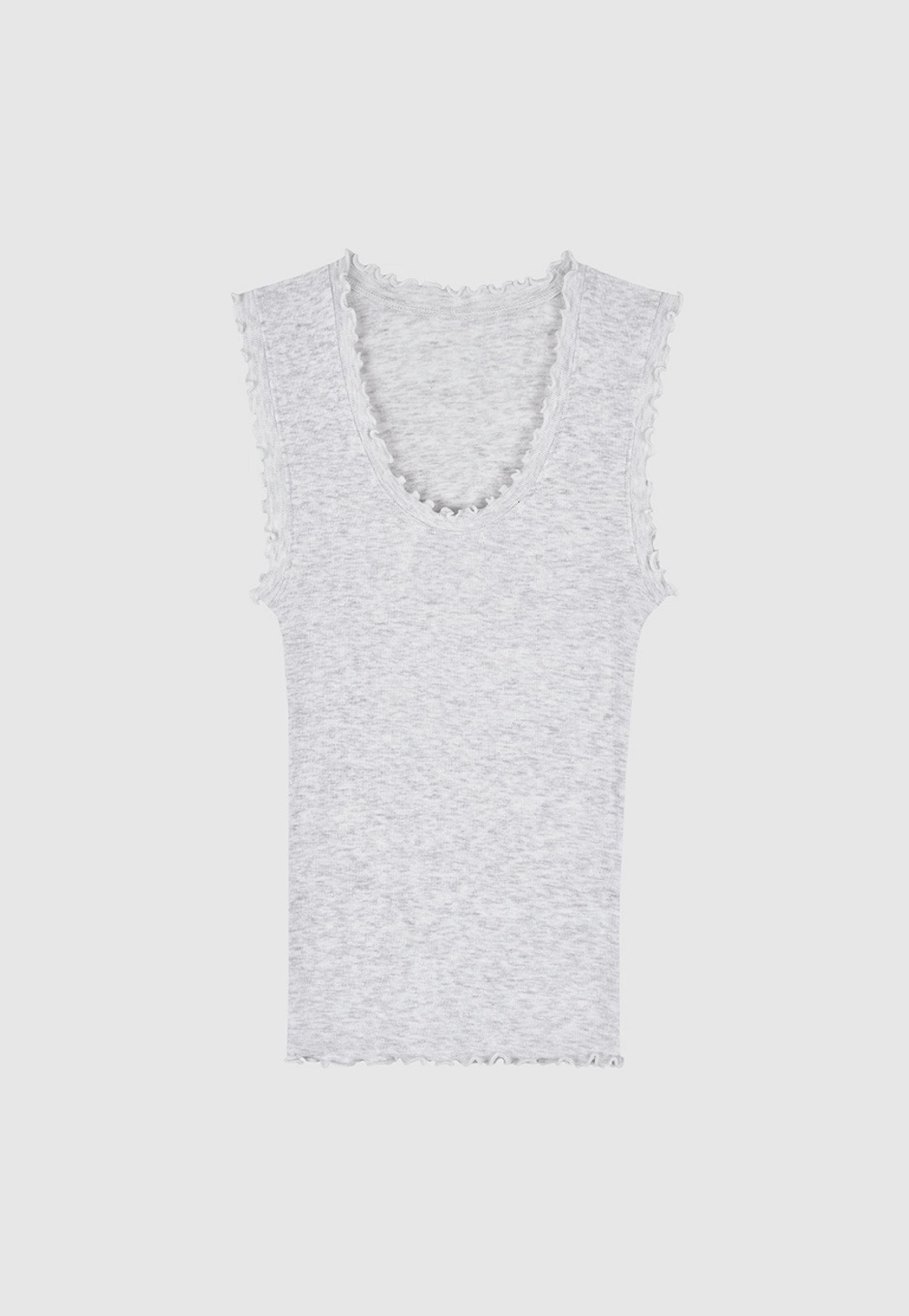 오픈도어 [2차 리오더] frill stripe sleeve tee solid 상품 이미지 1