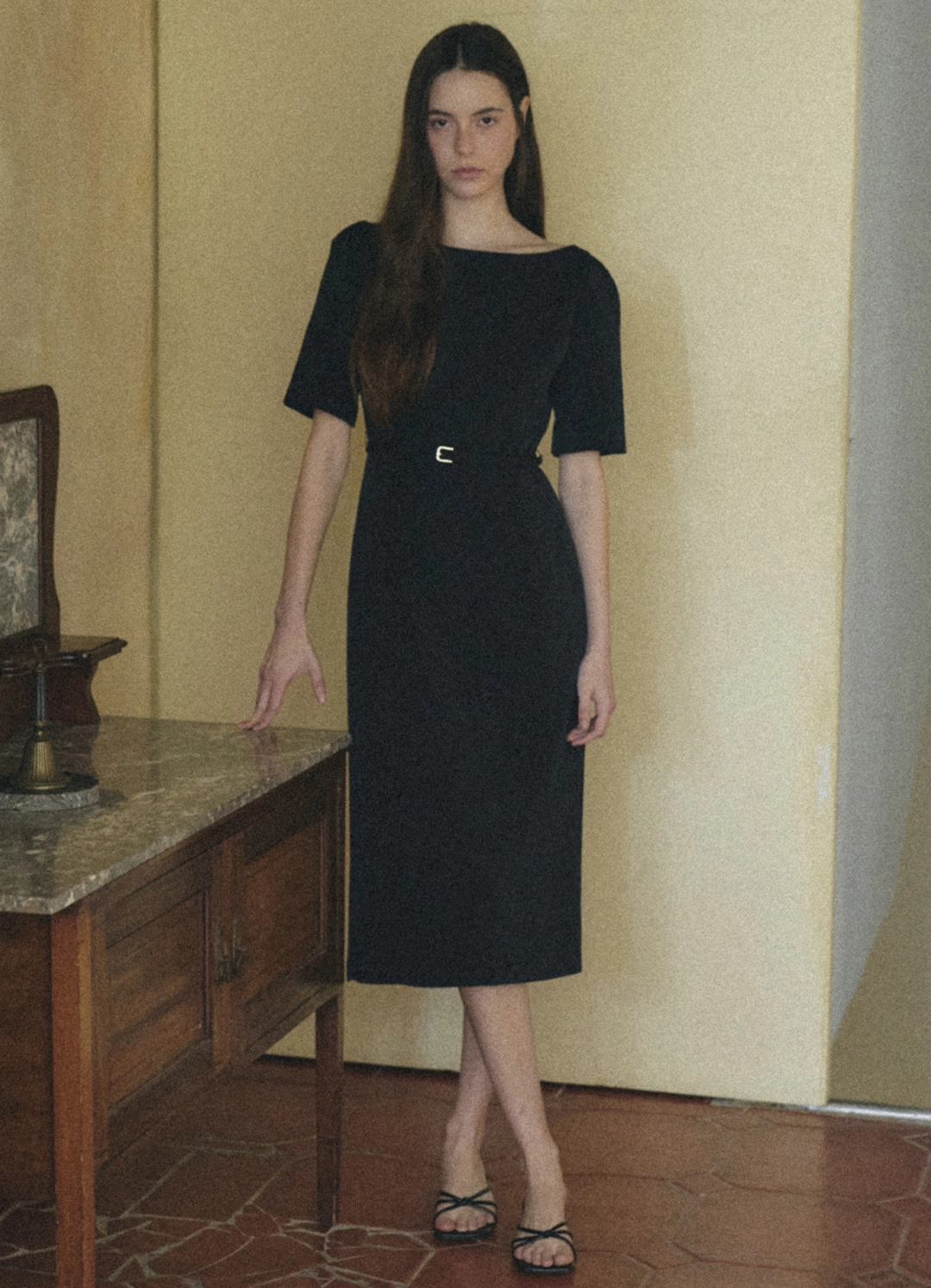 안젤로비안코 Owen Belt Dress 상품 이미지 2