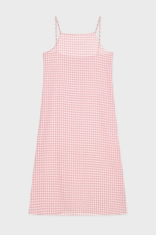 Gingham Dress (Pink)