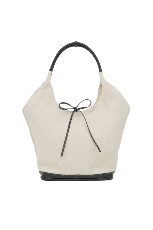 [2차 재입고] 베이스 백  vase bag (canvas black)
