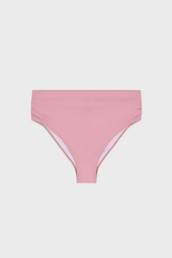Shirring Bikini Brief (Pink)