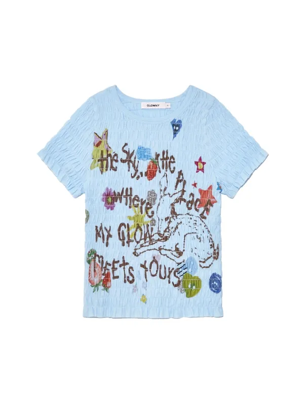 CARIBOU SMOKE TOP (BABY BLUE)