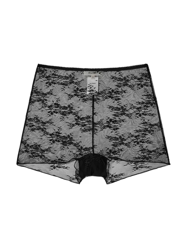 POLLY LACE BOYSHORTS (BLACK)
