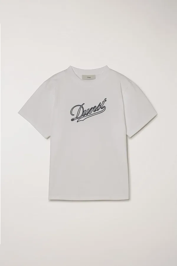 UNISEX CHAIN LOGO T-SHIRT OFF WHITE_UDTS5B131OW