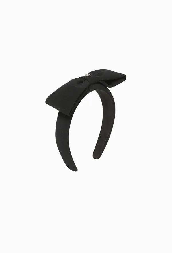 Marina Ribbon Hairband (Black)