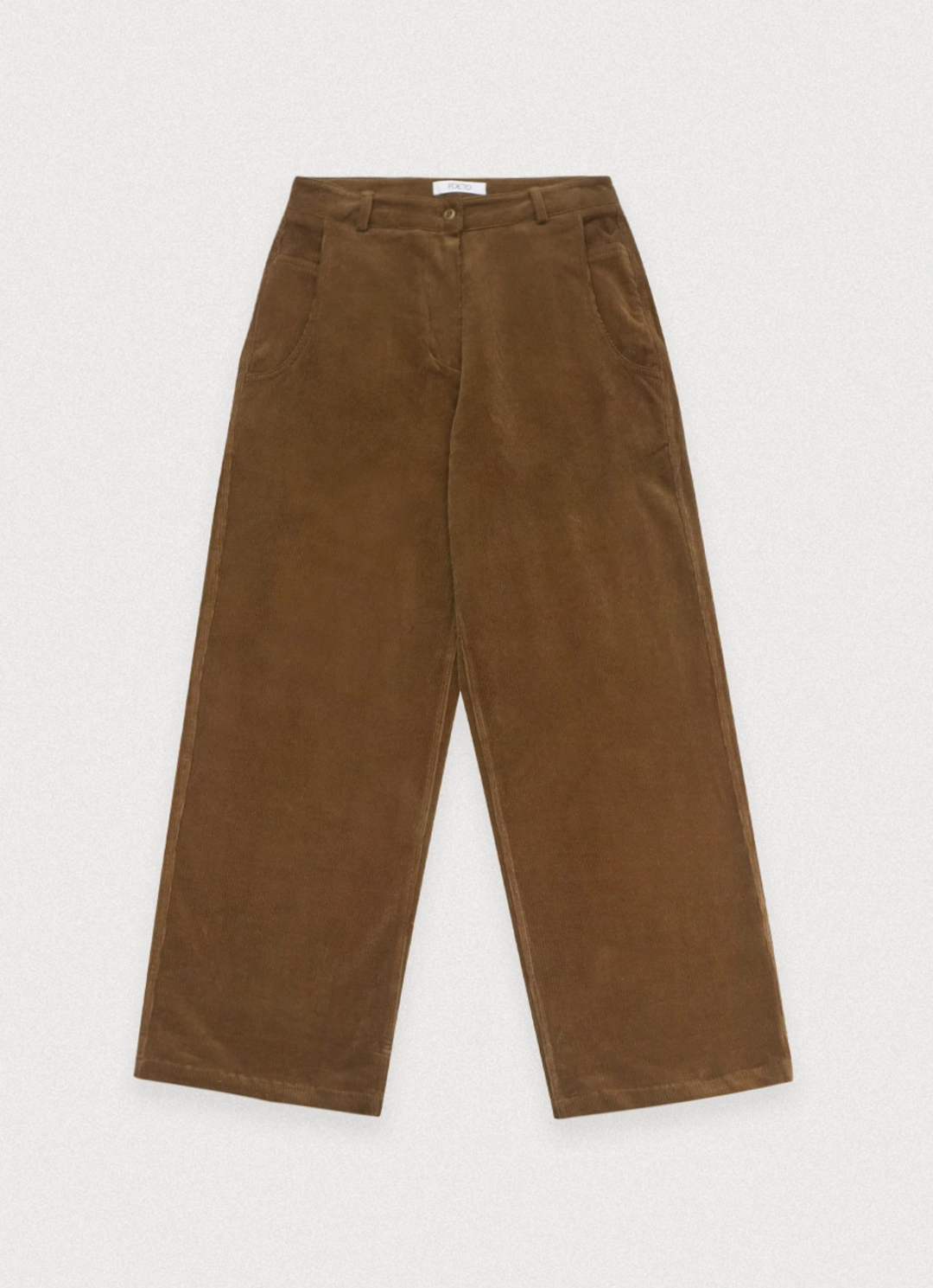포에토 Build corduroy pants - brown camel 상품 이미지 3