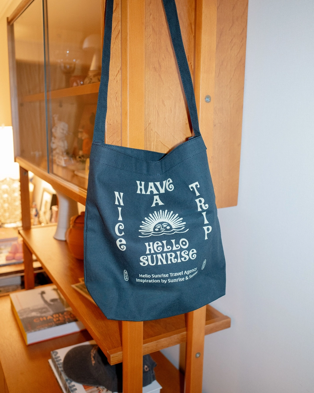 헬로선라이즈 HNT Canvas Mini Bag_Deep Teal 상품 이미지 1
