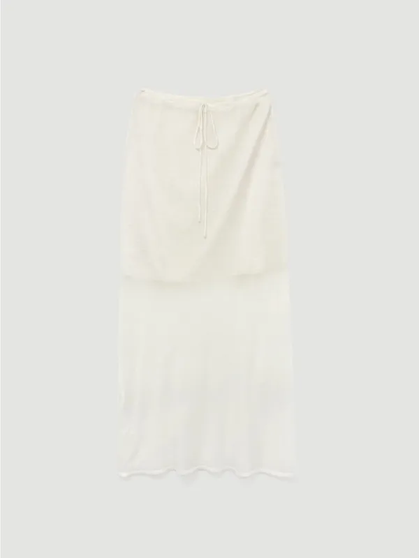 Breeze knit skirt  (아이보리)