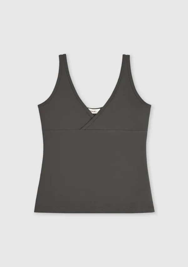 Salt Sleeveless (Charcoal)