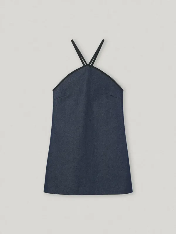 Lapis Denim Mini Dress