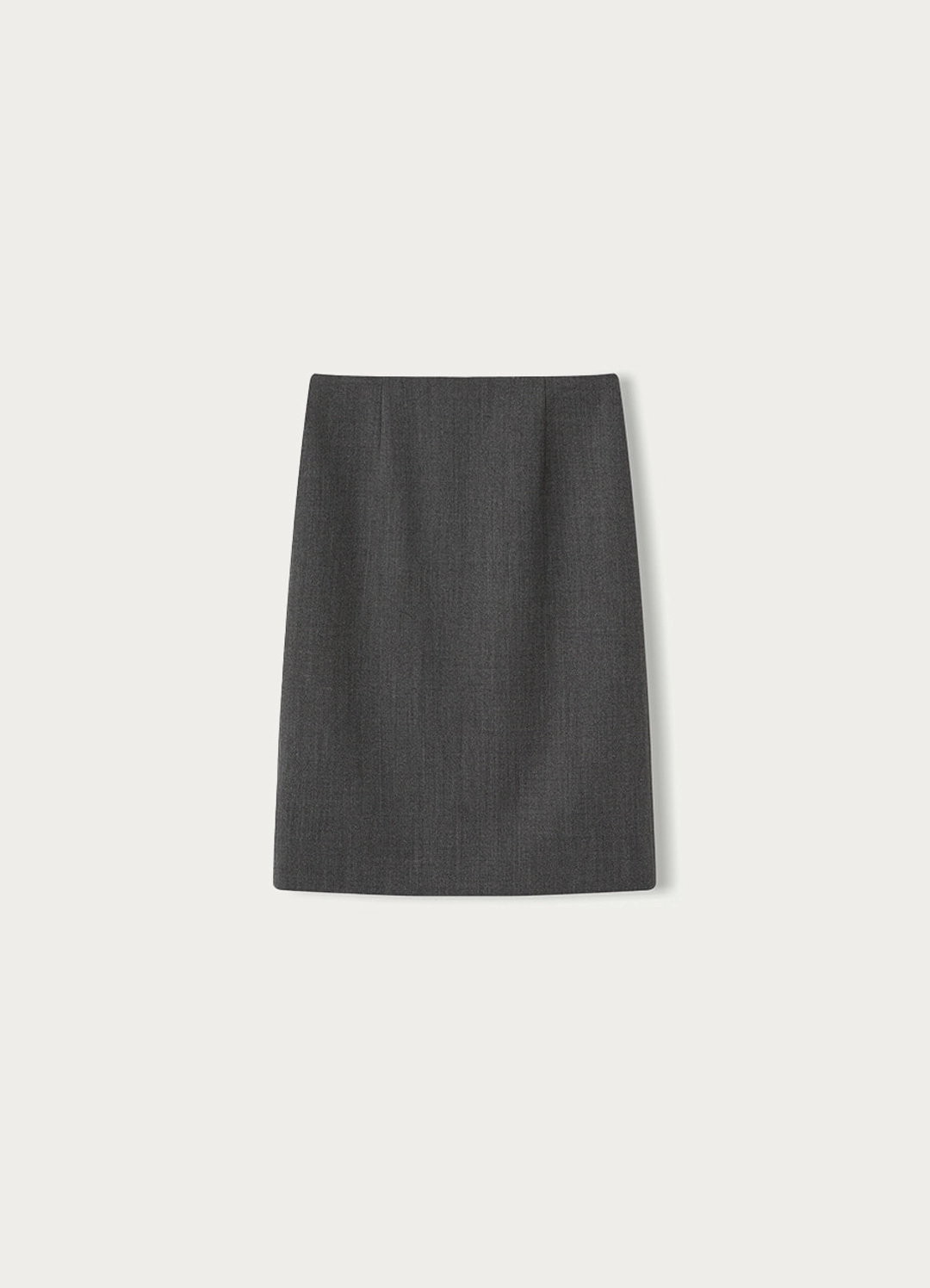 낫띵리튼 Vinci wool skirt (Slate gray) 상품 이미지 1