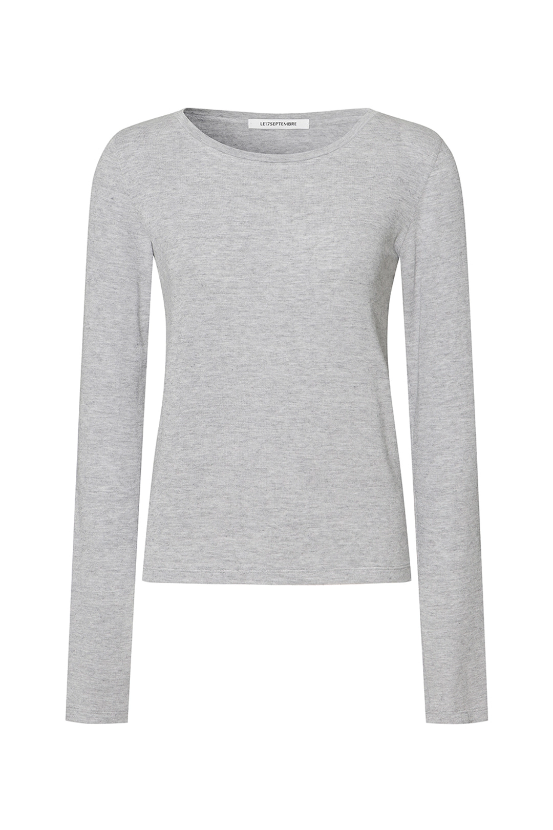 르917 SHEER LONG SLEEVE TOP [GREY] 상품 이미지 2