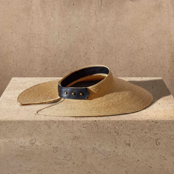 Janessa Leone Birdie Visor - Natural