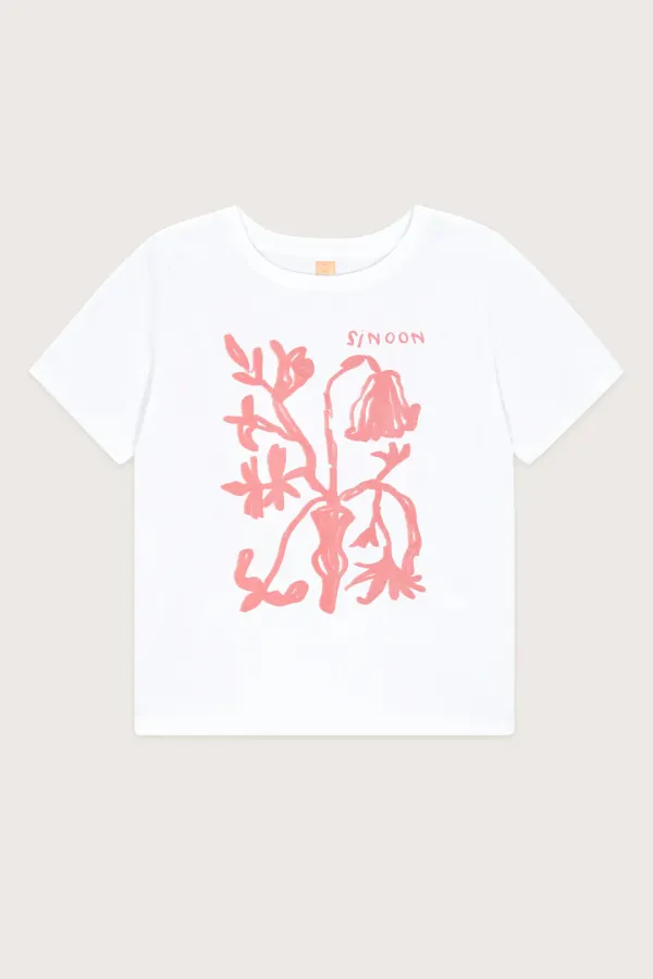Flower Vase T-Shirt (Pink)