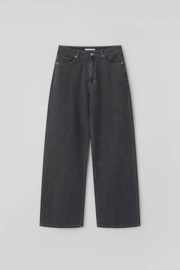 T/T Dark linen denim (gray)