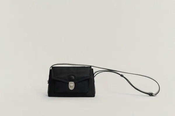 SAC VOLET TOILE SMALL BLACK