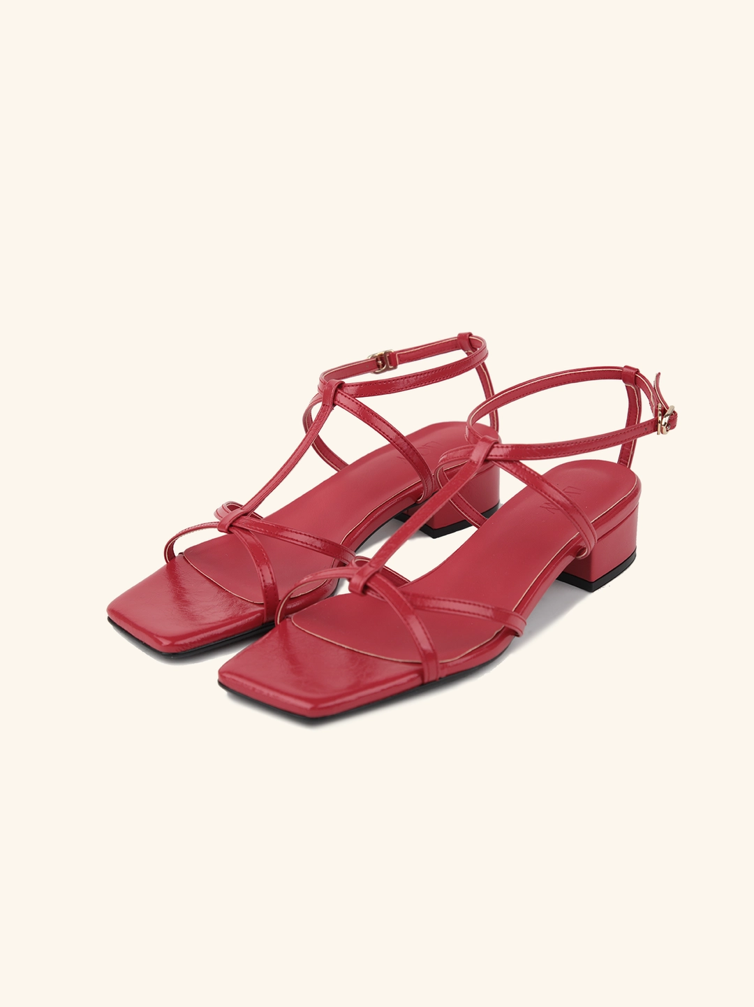 러브듀이 LINEÉ sandal / 레드 상품 이미지 3