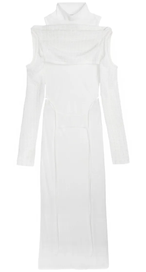 Bolero dress (White)