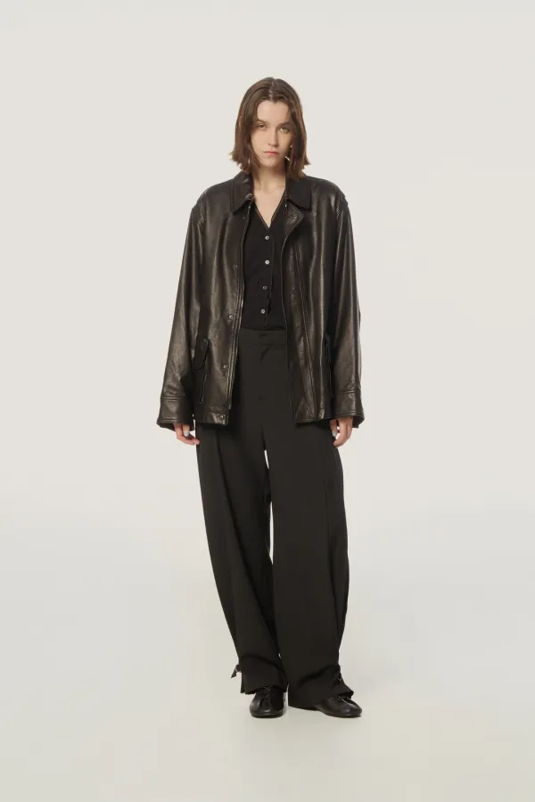 Kramer Black Leather Jacket