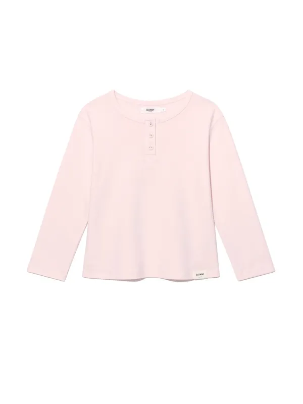 [2nd] 3/4 BUTTON FLY TEE (STRAWBERRY)