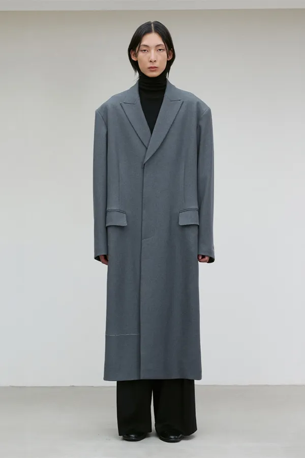 UNISEX REMOVABLE COLLAR COAT