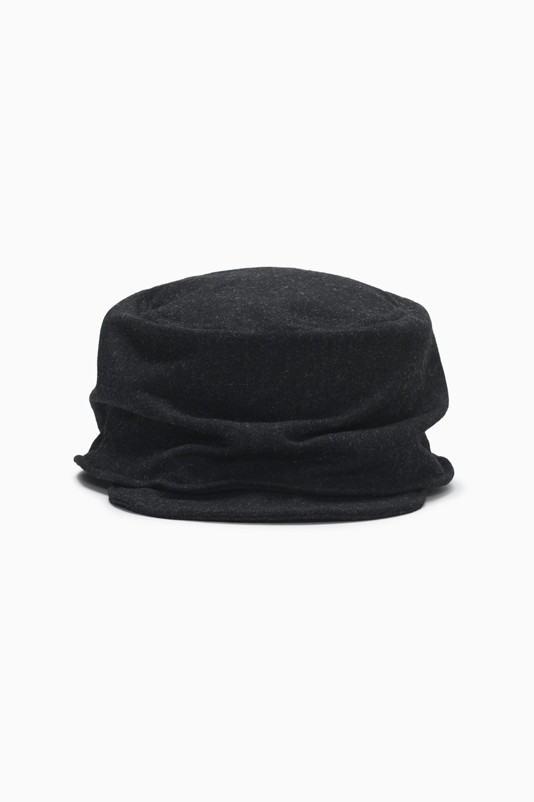 오헤시오 VINTAGE COTTON CASQUETTE, BLACK 상품 이미지 1