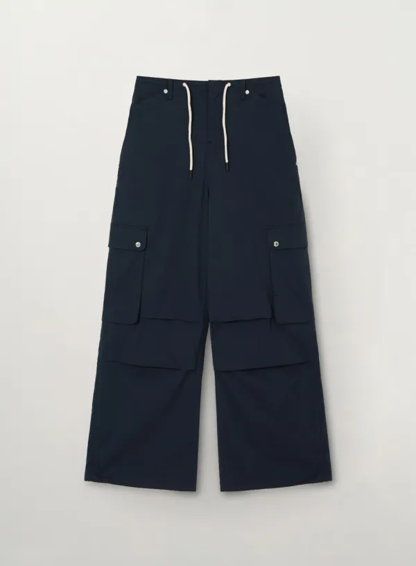 [신예은 Pick] (W) Pocket Parachute Pants - Navy