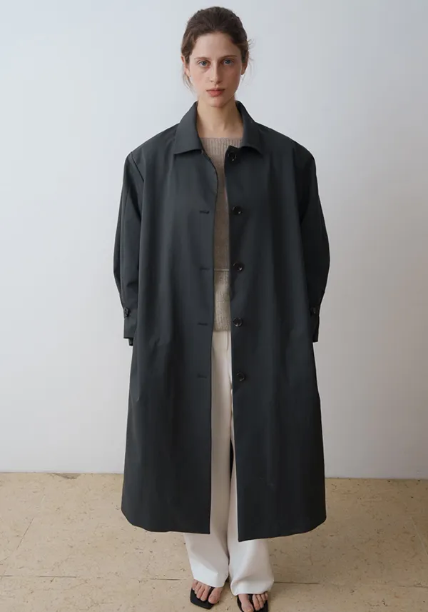 HARRIS SINGLE TRENCH COAT_CHARCOAL_OF1C2XCT01CHL