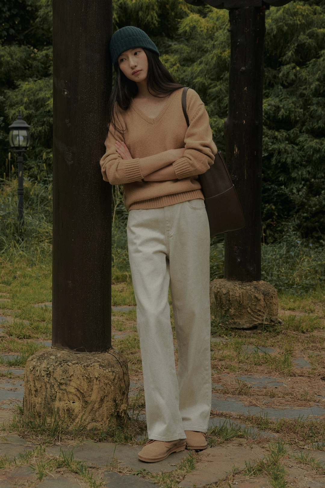 세이지먼트 GRAIN STRAIGHT WASHED PANTS_BEIGE 상품 이미지 2