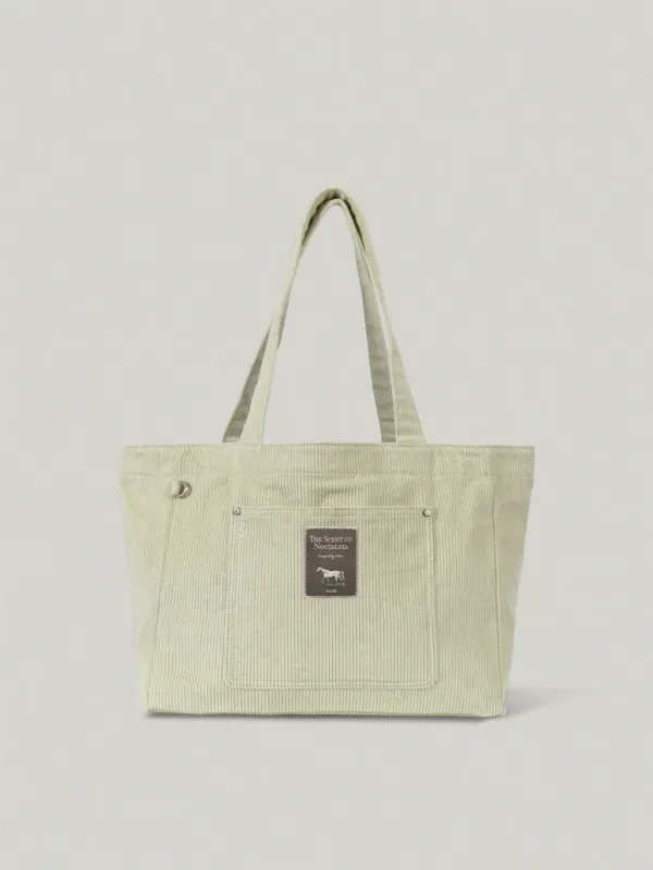 Folly Eco Bag Cream - Corduroy폴리 에코백 - 코듀로이