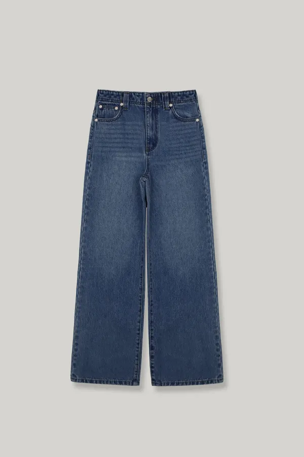 Leah Slim Wide Jeans