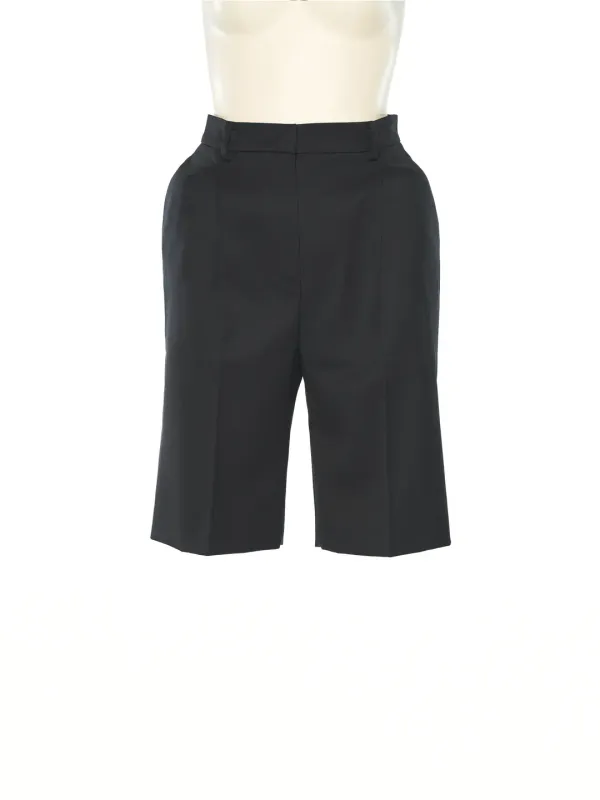 PS25 NAVY PUFF DETAIL PANTS