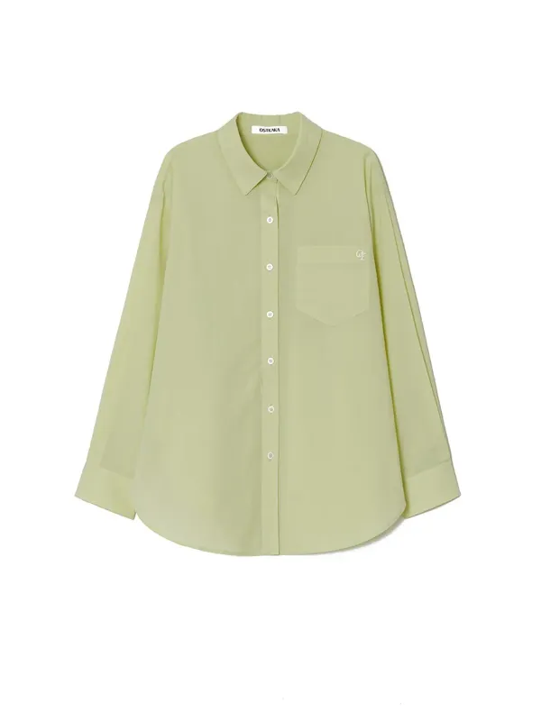 Essential Loose Fit Summer Shirt Lime