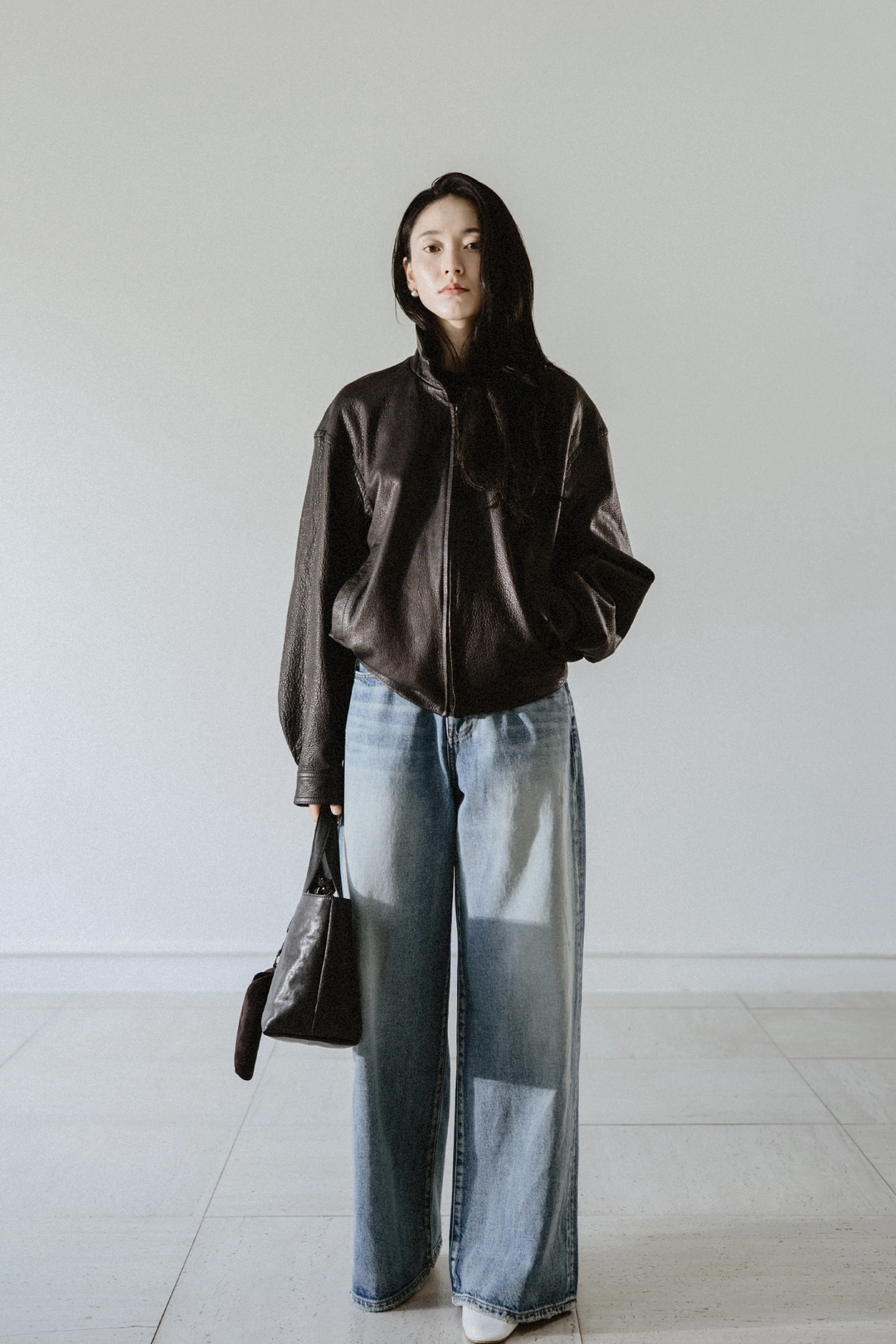 스앨더 25409_Washed Wide Jeans 상품 이미지 1
