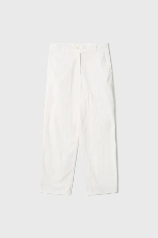 Cotton Carpenter Pants (White / Beige / Black)