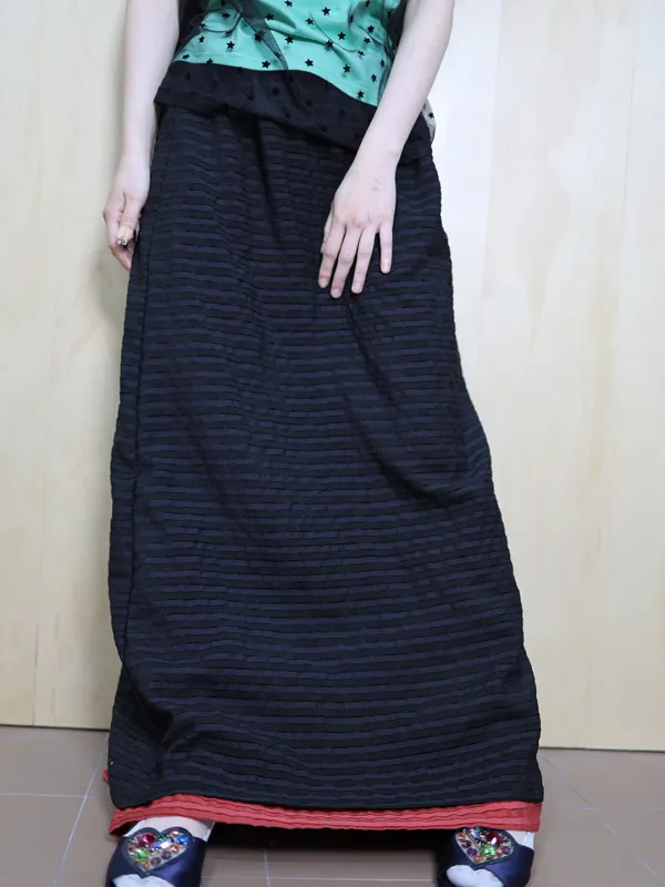 Ylang Reversible Skirt (Black)