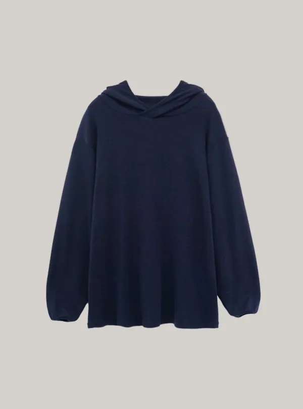 Hood T-shirt (navy)