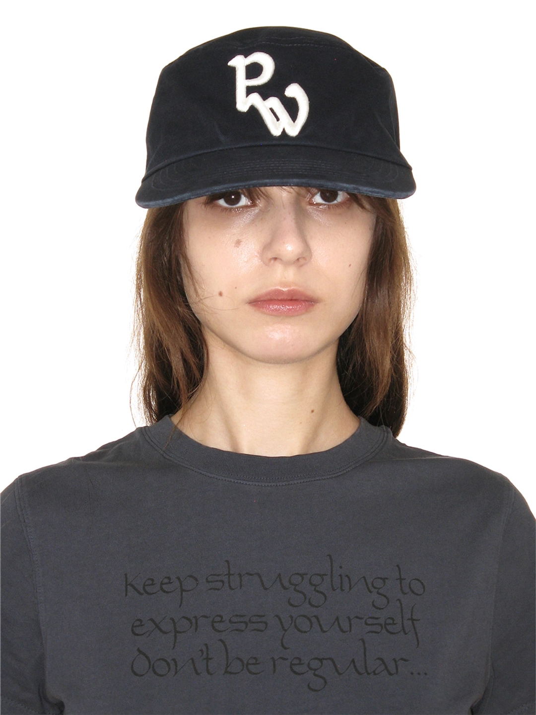 파르티멘토 [WOMEN] PW SYMBOL PILLBOX CAP_NAVY 상품 이미지 2