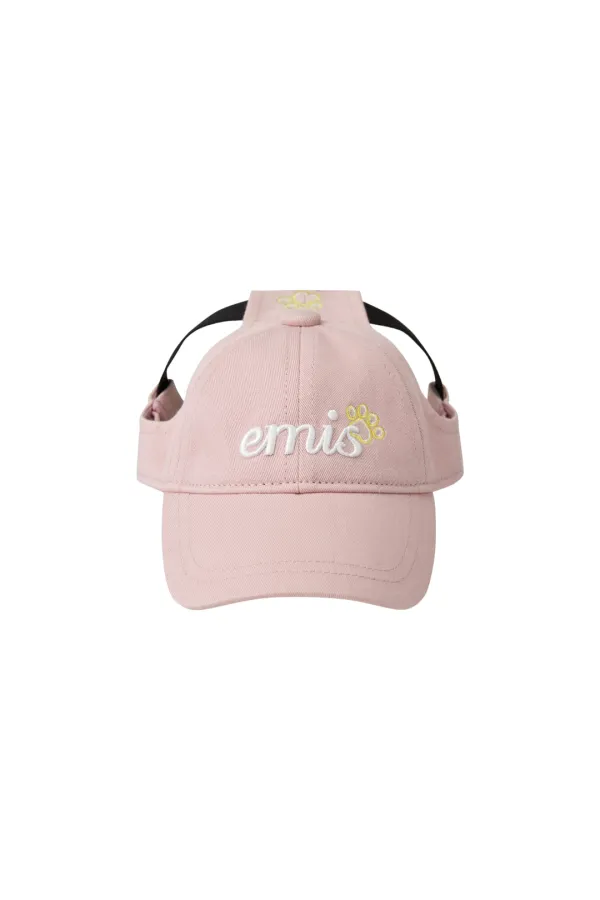 (PET) LETTERING LOGO BALL CAP-PINK
