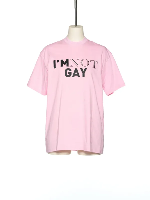 PS25 PINK PRINTING BASIC T-SHIRT