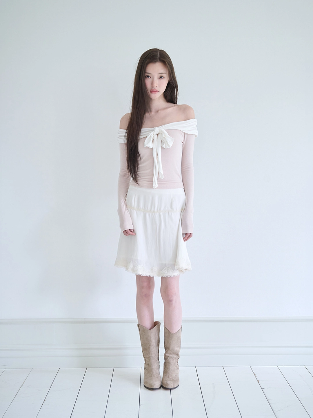 낫유어로즈 Blair top (Pink) 상품 이미지 1