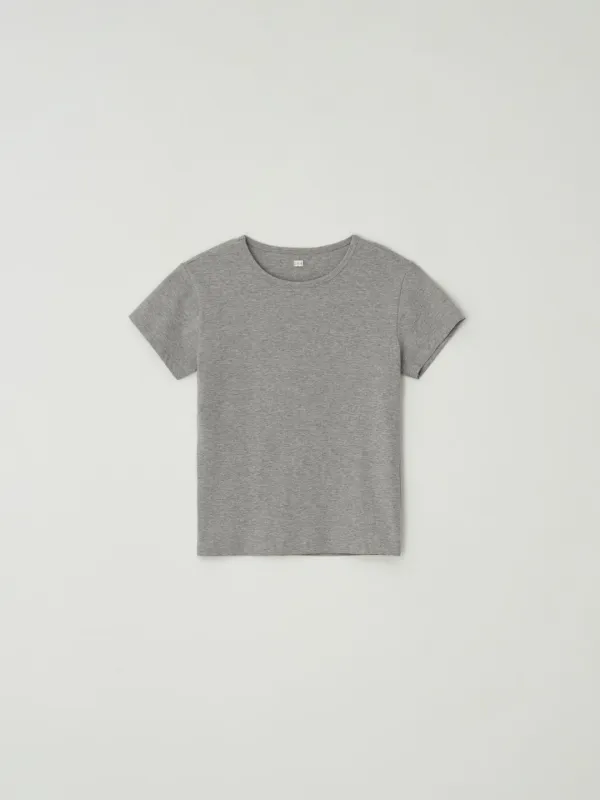 May Basic T-Shirts(Soft Grey)