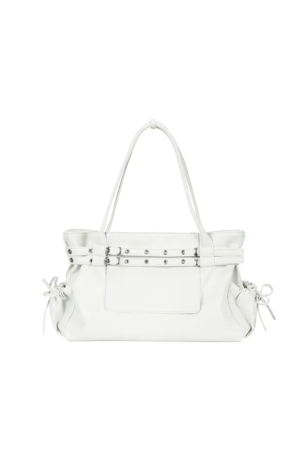 미디움 타운 벨트 백 medium town belt bag (cream)