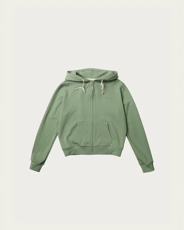 Comet Hoodie Zip-up - Green