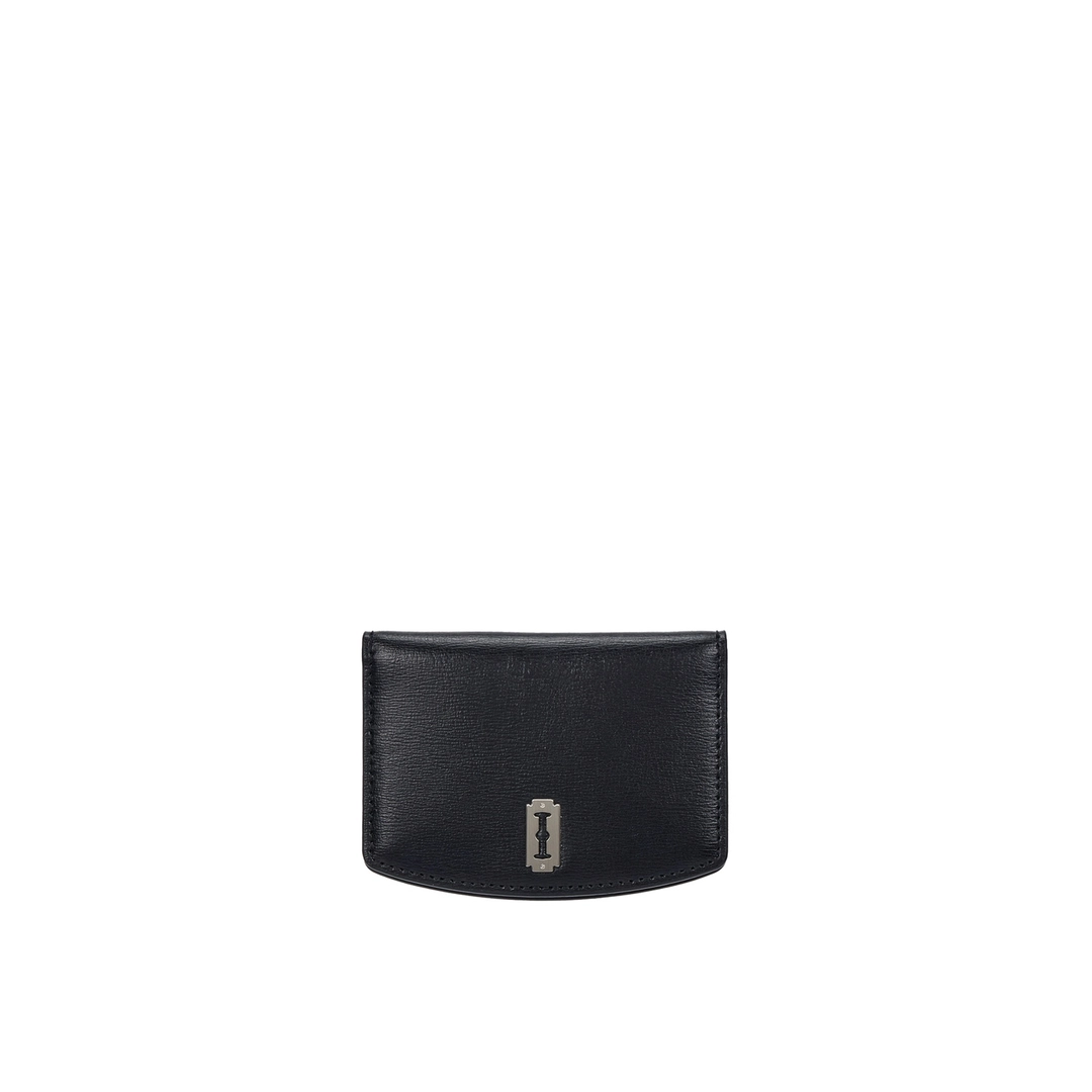 분크 [아울렛] Halfmoon Round Photo Card Wallet (하프문 라운드 포토 카드지갑) Black 상품 이미지 1
