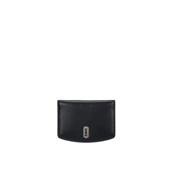 [아울렛] Halfmoon Round Photo Card Wallet (하프문 라운드 포토 카드지갑) Black