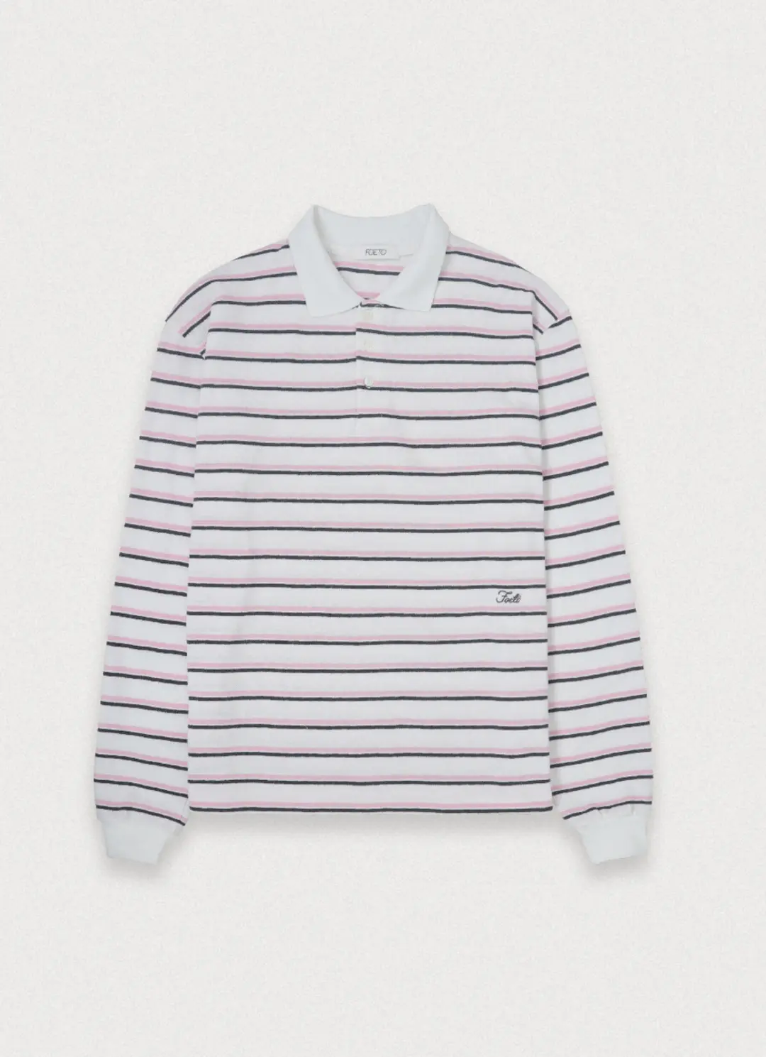 HAILEY RUGBY OVERFIT TEE - PINK